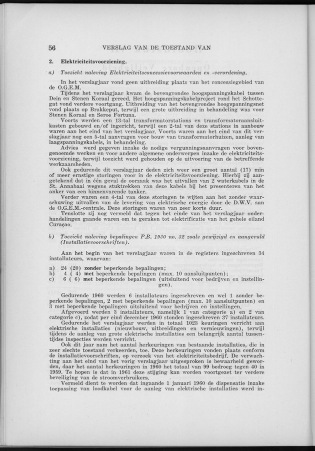 Verslag van de toestand van het eilandgebied Curacao 1960 - Page 56