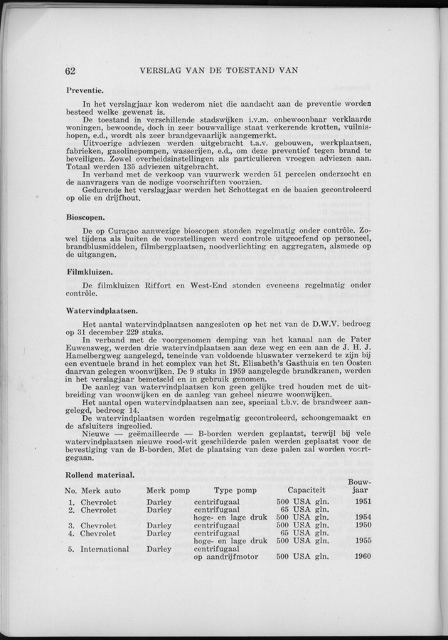 Verslag van de toestand van het eilandgebied Curacao 1960 - Page 62