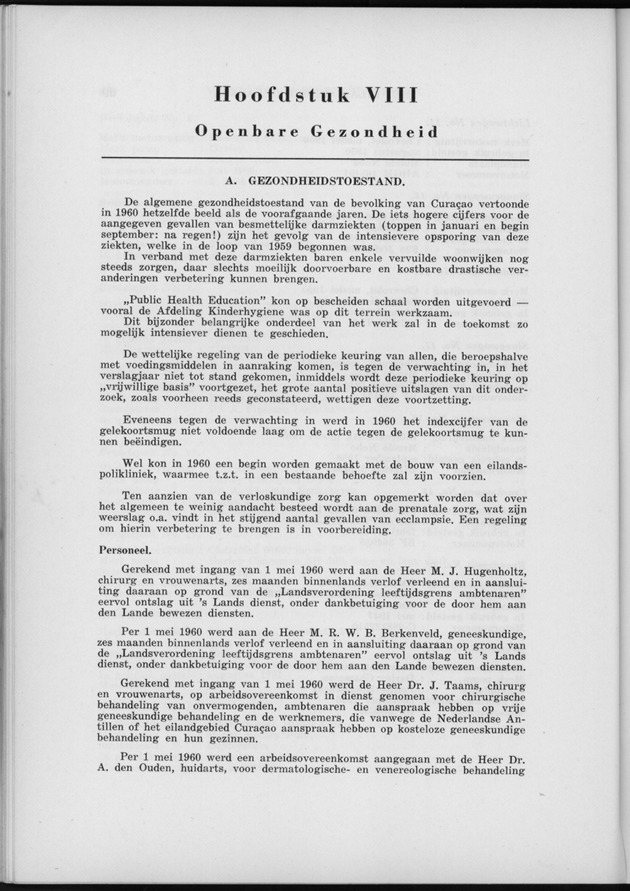 Verslag van de toestand van het eilandgebied Curacao 1960 - Page 70