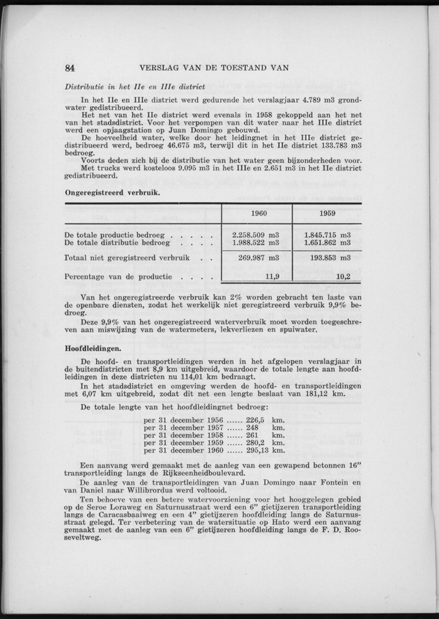 Verslag van de toestand van het eilandgebied Curacao 1960 - Page 84