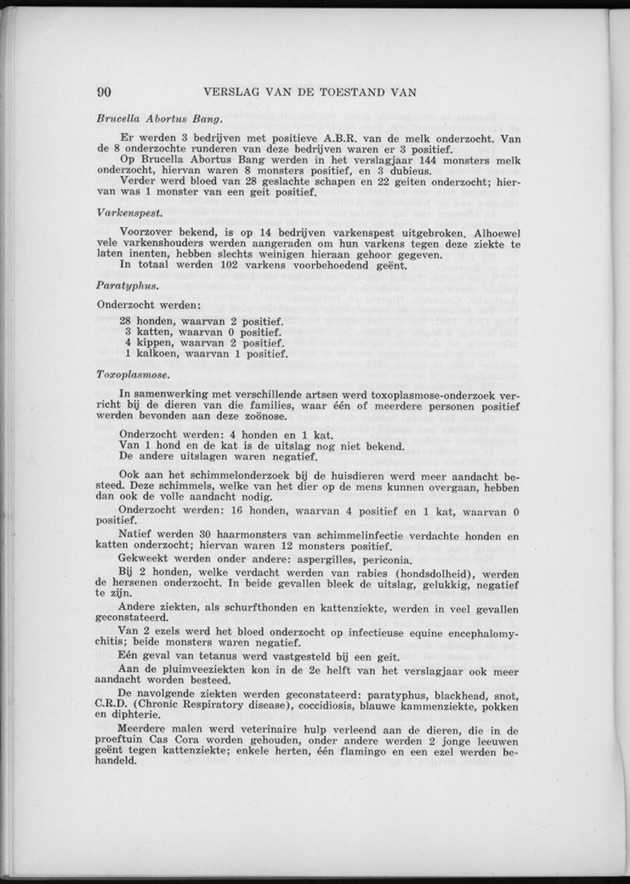 Verslag van de toestand van het eilandgebied Curacao 1960 - Page 90