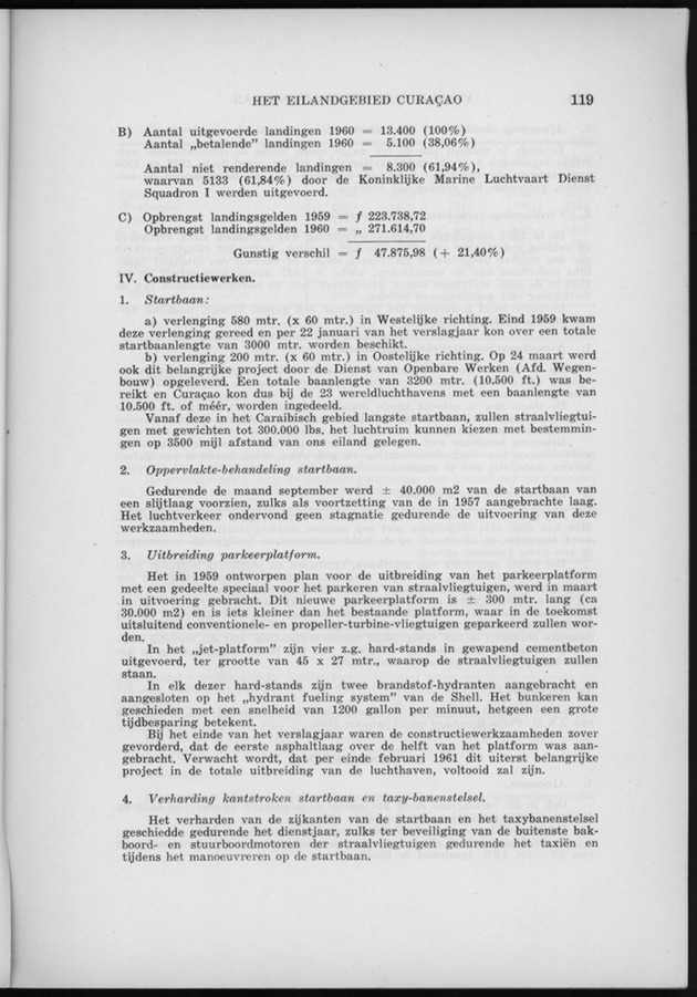 Verslag van de toestand van het eilandgebied Curacao 1960 - Page 119