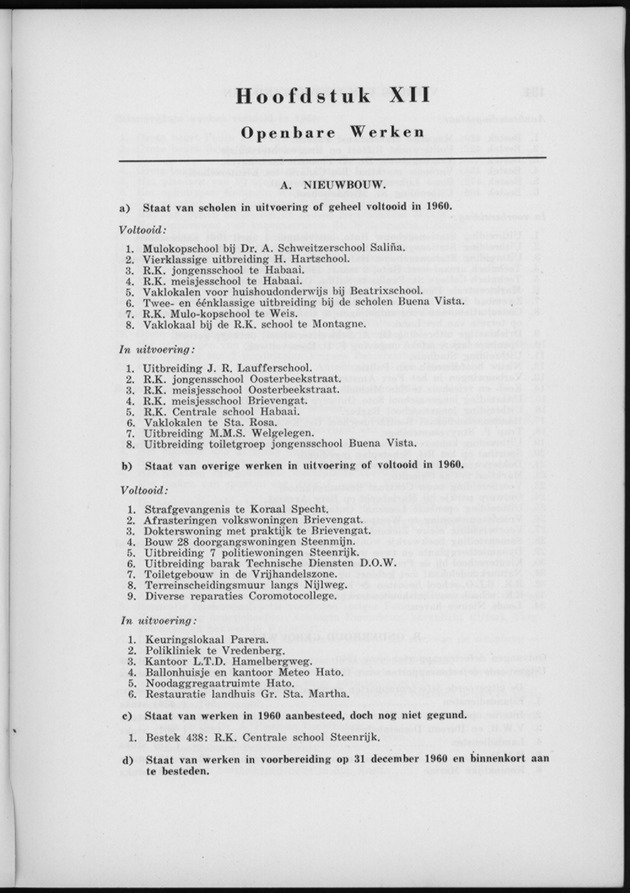Verslag van de toestand van het eilandgebied Curacao 1960 - Page 133