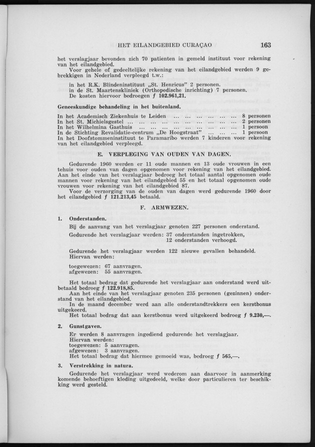 Verslag van de toestand van het eilandgebied Curacao 1960 - Page 163