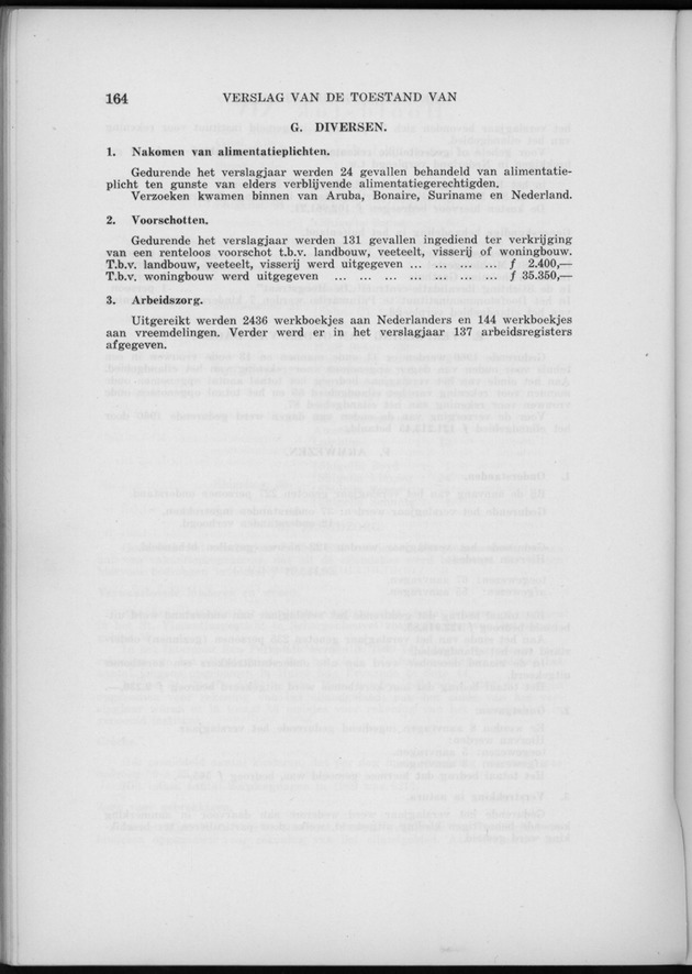 Verslag van de toestand van het eilandgebied Curacao 1960 - Page 164