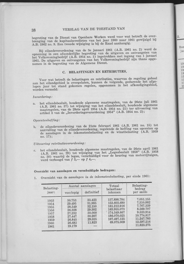 Verslag van de toestand van het eilandgebied Curacao 1961 - Page 38