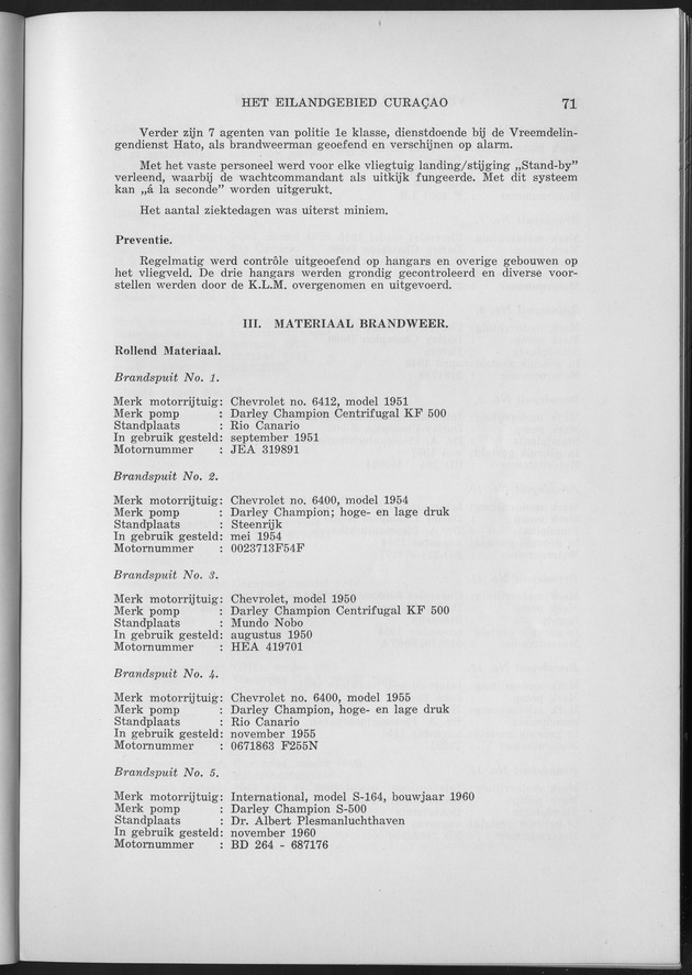 Verslag van de toestand van het eilandgebied Curacao 1961 - Page 71