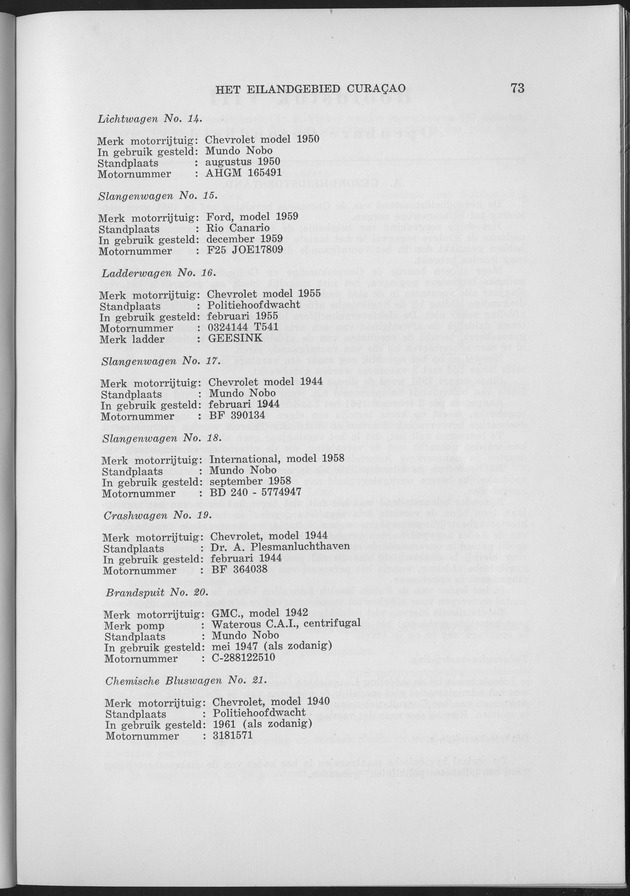 Verslag van de toestand van het eilandgebied Curacao 1961 - Page 73