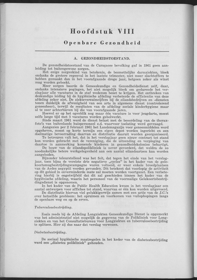 Verslag van de toestand van het eilandgebied Curacao 1961 - Page 74