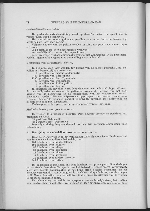 Verslag van de toestand van het eilandgebied Curacao 1961 - Page 78