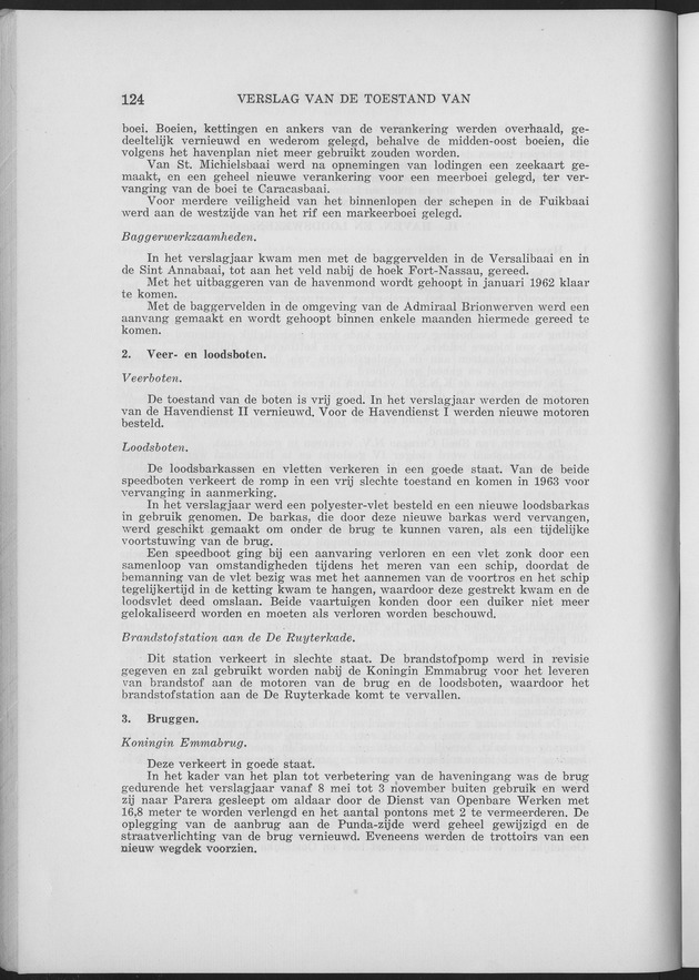 Verslag van de toestand van het eilandgebied Curacao 1961 - Page 124