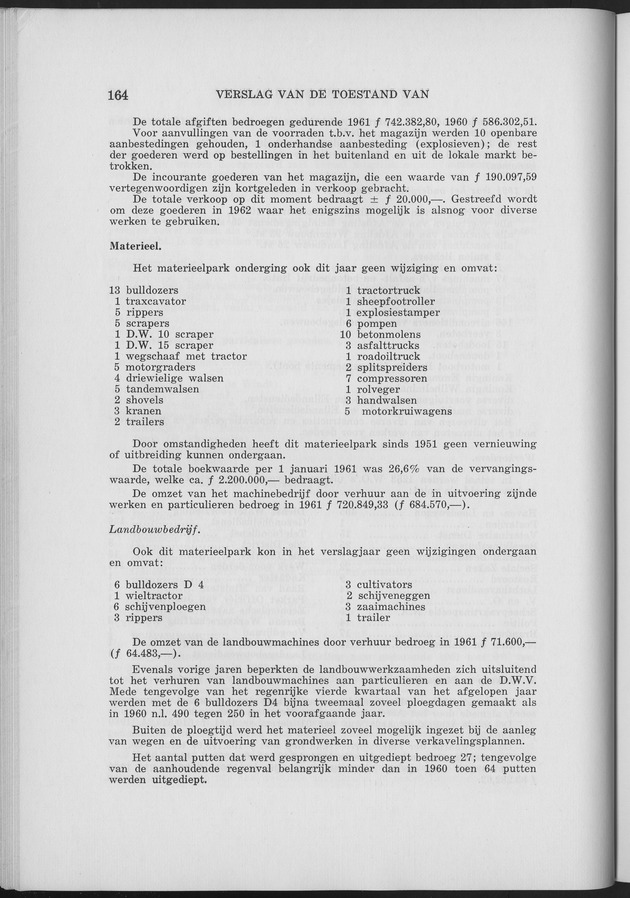 Verslag van de toestand van het eilandgebied Curacao 1961 - Page 164