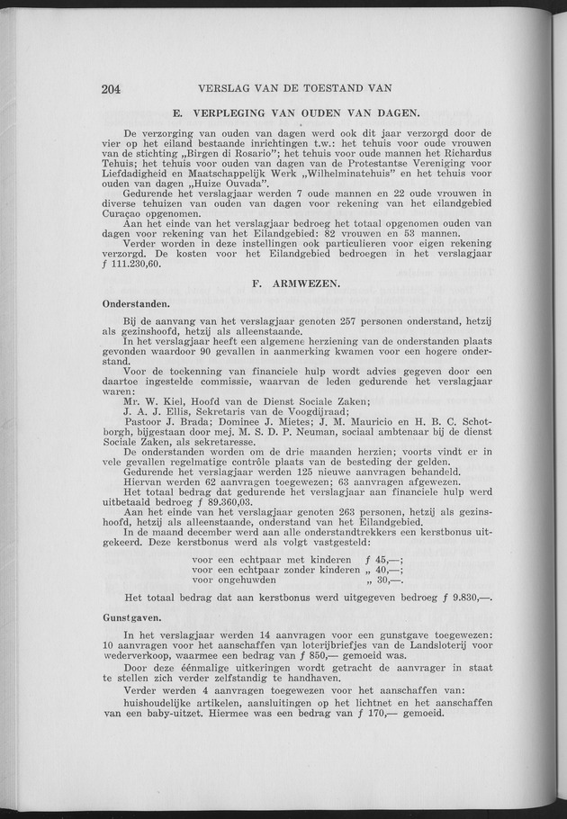 Verslag van de toestand van het eilandgebied Curacao 1961 - Page 204