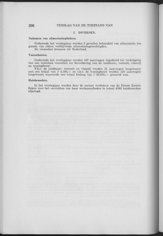 Verslag van de toestand van het eilandgebied Curacao 1961 - Page 206