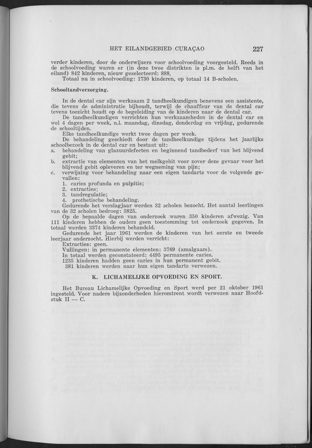 Verslag van de toestand van het eilandgebied Curacao 1961 - Page 229