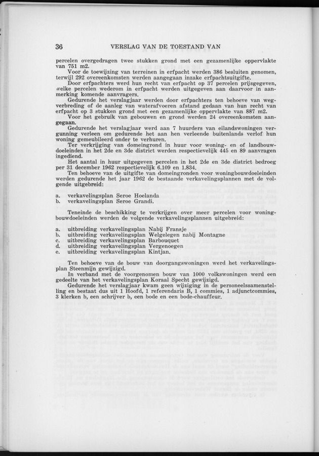 Verslag van de toestand van het eilandgebied Curacao 1962 - Page 36