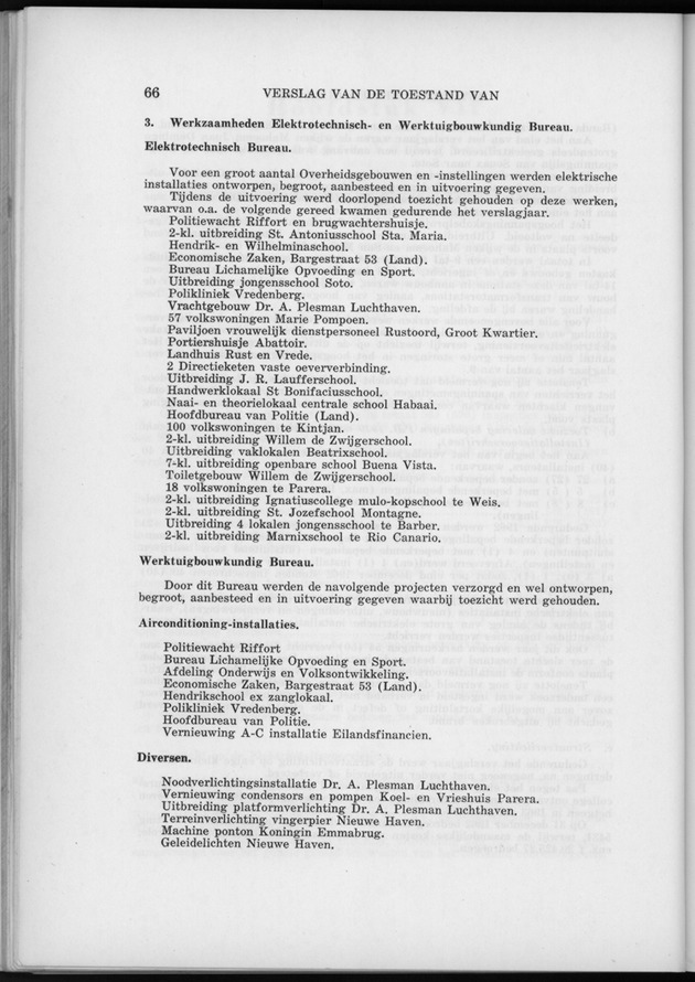 Verslag van de toestand van het eilandgebied Curacao 1962 - Page 66