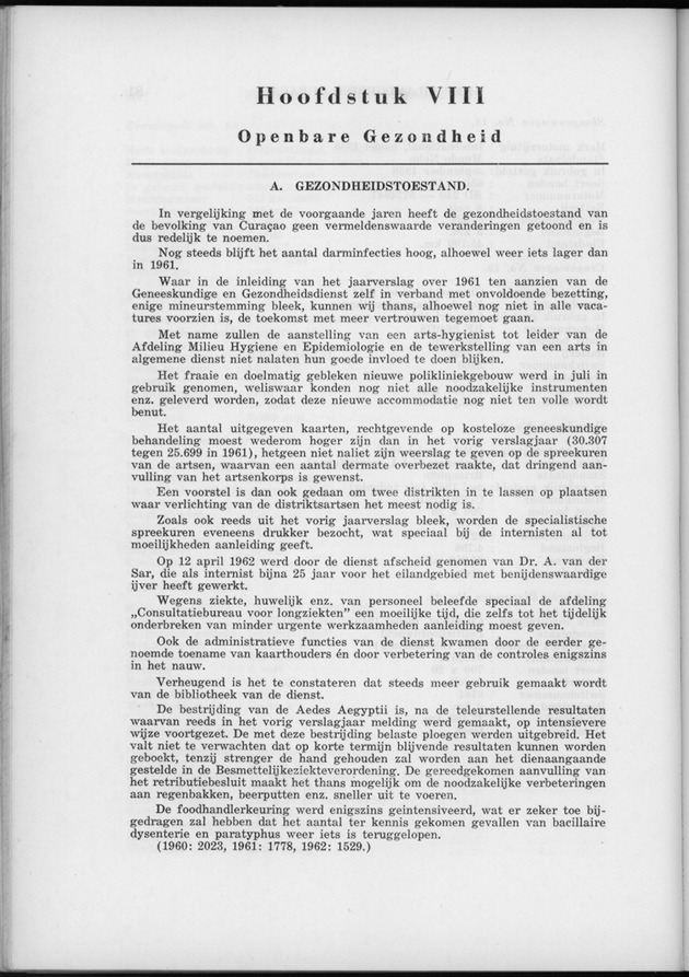 Verslag van de toestand van het eilandgebied Curacao 1962 - Page 82