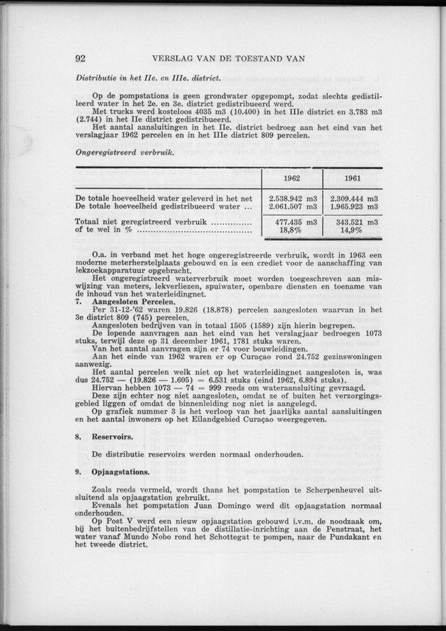 Verslag van de toestand van het eilandgebied Curacao 1962 - Page 92