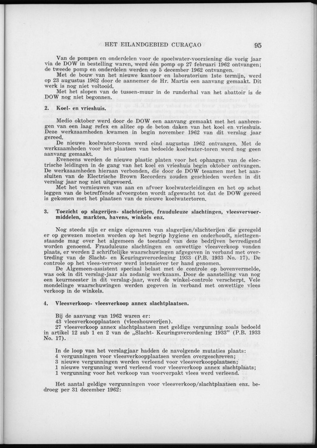 Verslag van de toestand van het eilandgebied Curacao 1962 - Page 95