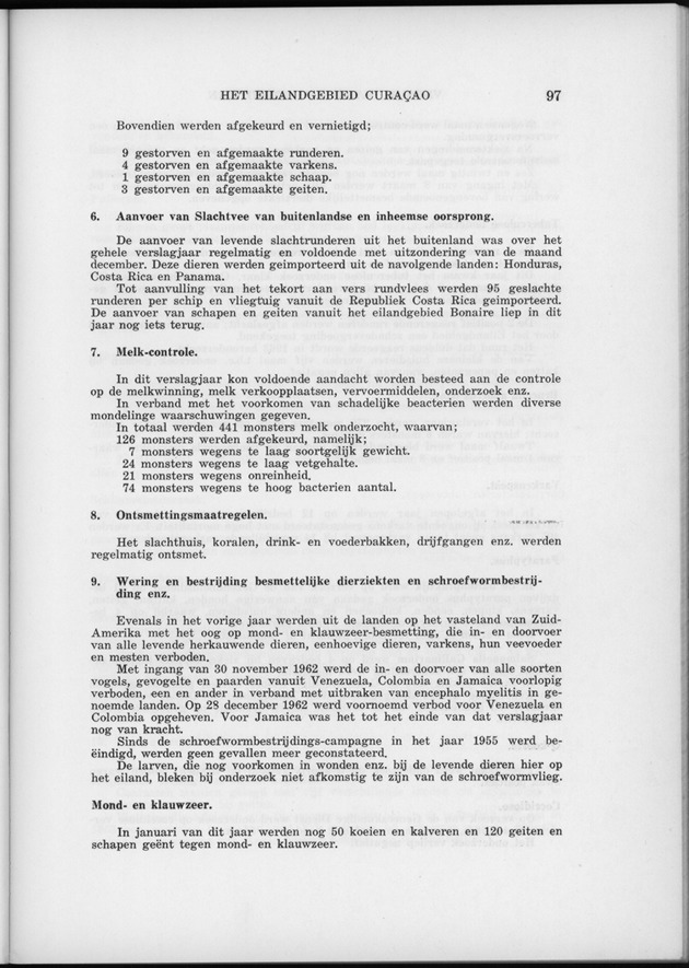Verslag van de toestand van het eilandgebied Curacao 1962 - Page 97