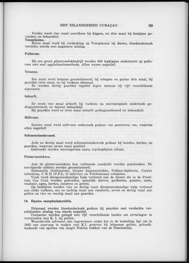 Verslag van de toestand van het eilandgebied Curacao 1962 - Page 99