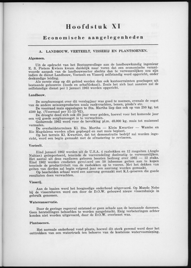 Verslag van de toestand van het eilandgebied Curacao 1962 - Page 141