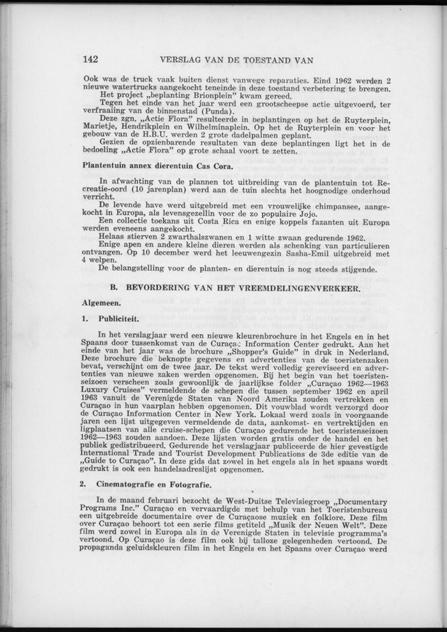 Verslag van de toestand van het eilandgebied Curacao 1962 - Page 142