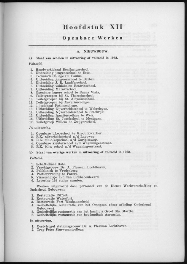 Verslag van de toestand van het eilandgebied Curacao 1962 - Page 153