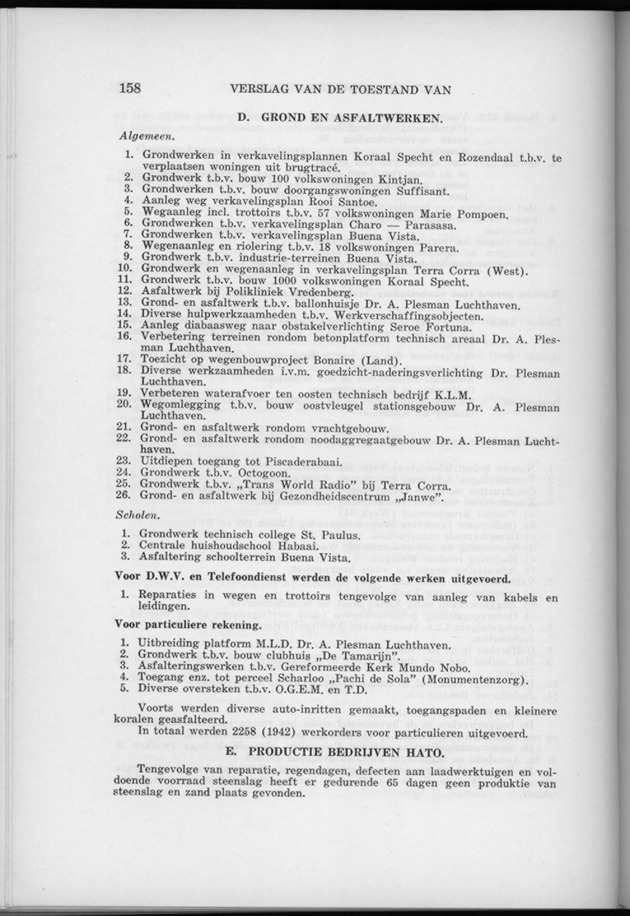 Verslag van de toestand van het eilandgebied Curacao 1962 - Page 158