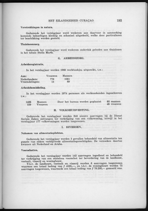 Verslag van de toestand van het eilandgebied Curacao 1962 - Page 193