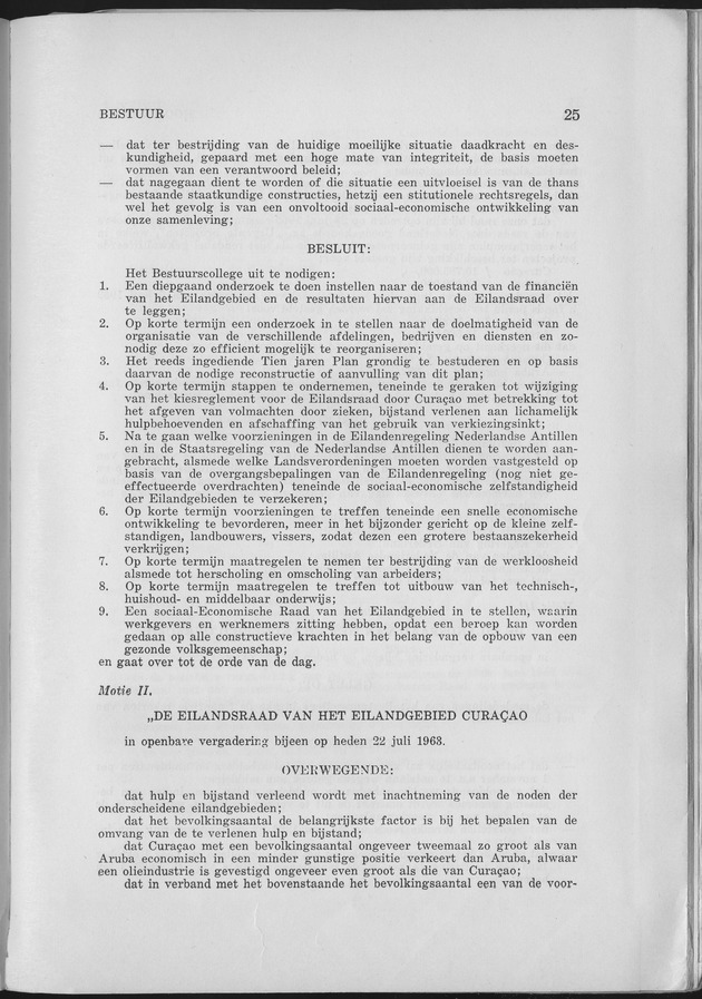 Verslag van de toestand van het eilandgebied Curacao 1963 - Page 25