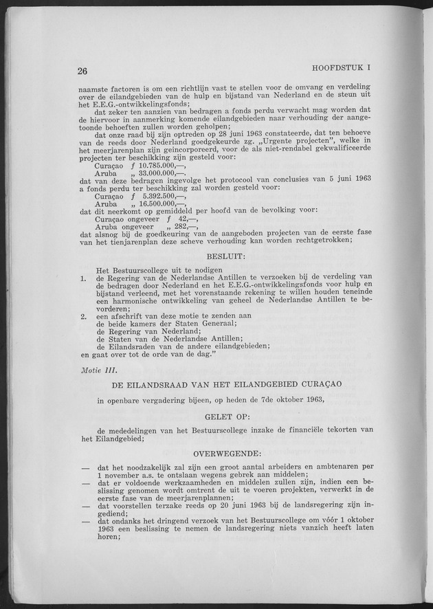 Verslag van de toestand van het eilandgebied Curacao 1963 - Page 26