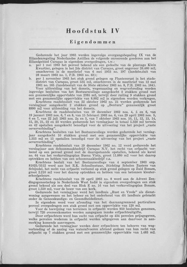 Verslag van de toestand van het eilandgebied Curacao 1963 - Page 59