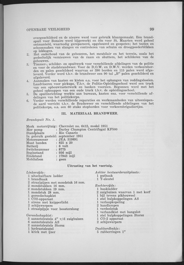 Verslag van de toestand van het eilandgebied Curacao 1963 - Page 99