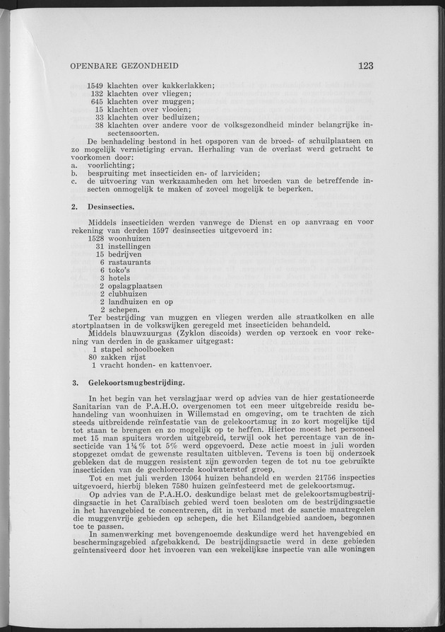 Verslag van de toestand van het eilandgebied Curacao 1963 - Page 123