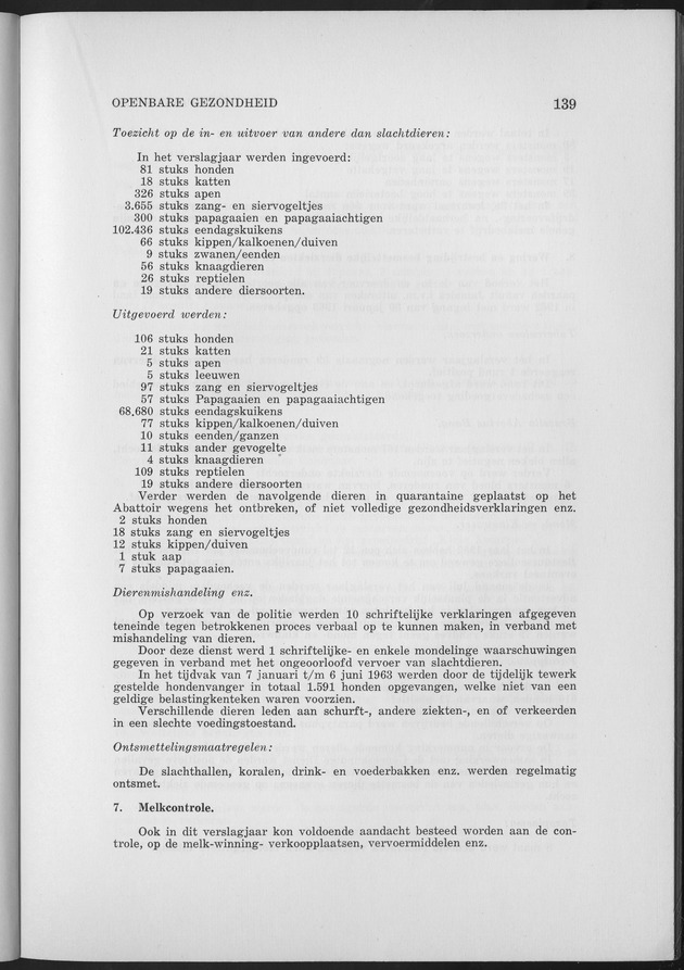 Verslag van de toestand van het eilandgebied Curacao 1963 - Page 139