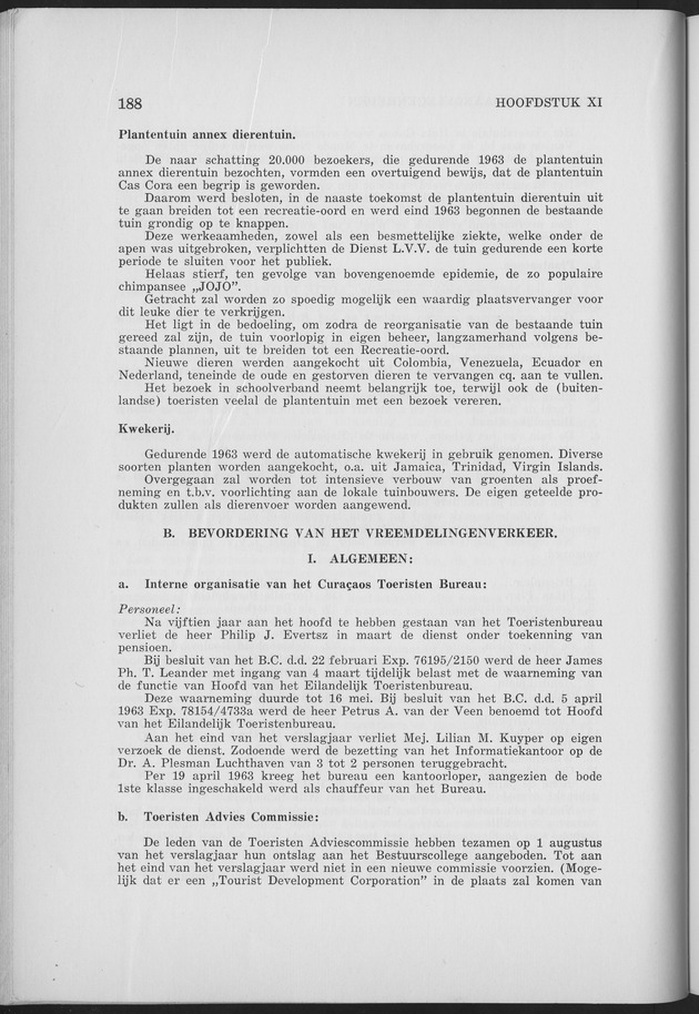Verslag van de toestand van het eilandgebied Curacao 1963 - Page 188