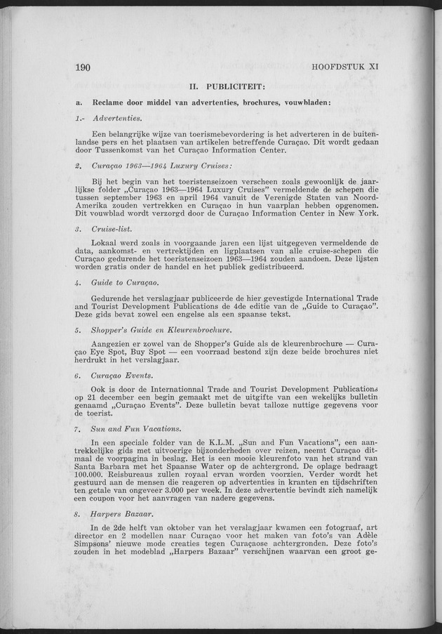 Verslag van de toestand van het eilandgebied Curacao 1963 - Page 190