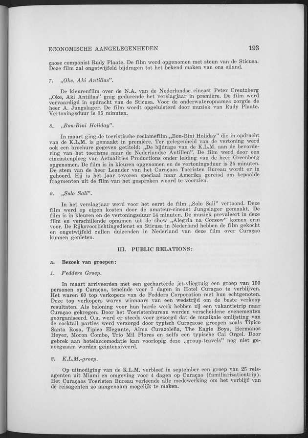 Verslag van de toestand van het eilandgebied Curacao 1963 - Page 193