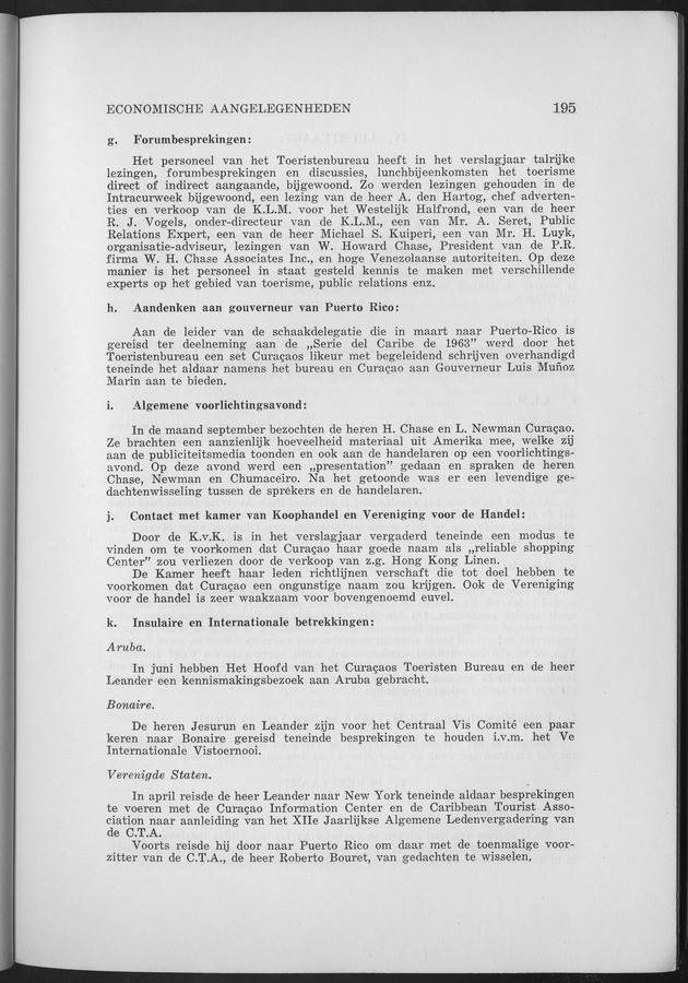 Verslag van de toestand van het eilandgebied Curacao 1963 - Page 195