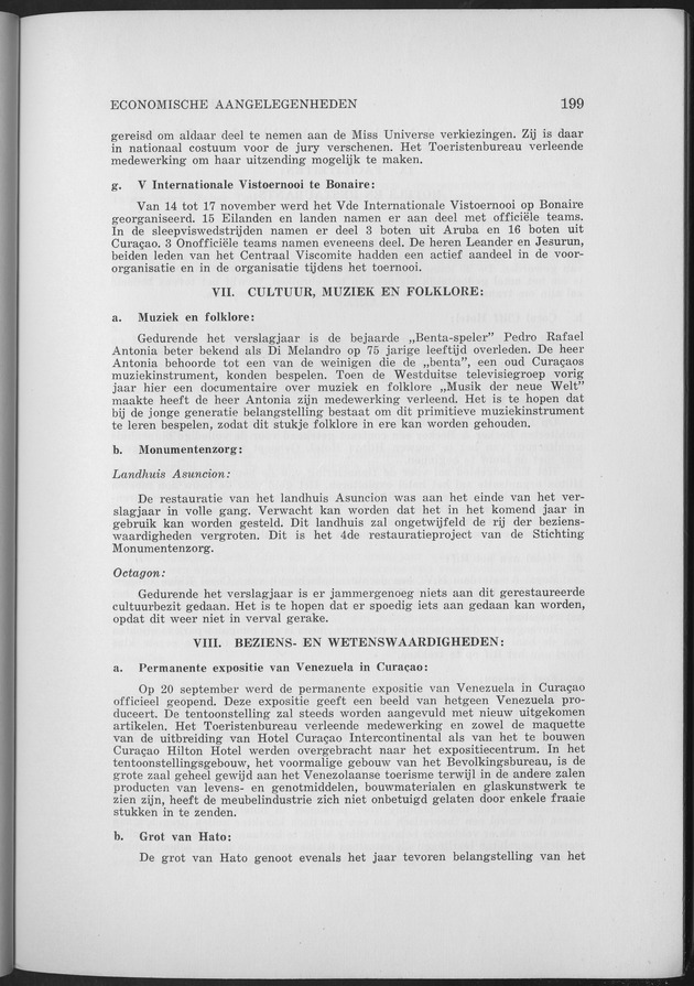 Verslag van de toestand van het eilandgebied Curacao 1963 - Page 199