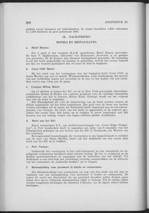 Verslag van de toestand van het eilandgebied Curacao 1963 - Page 200