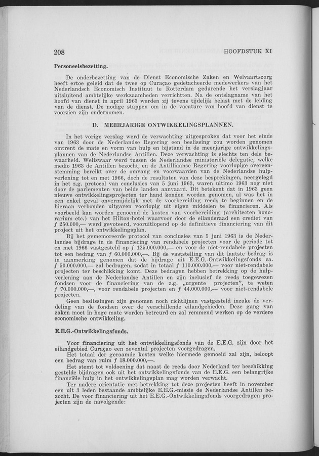 Verslag van de toestand van het eilandgebied Curacao 1963 - Page 208