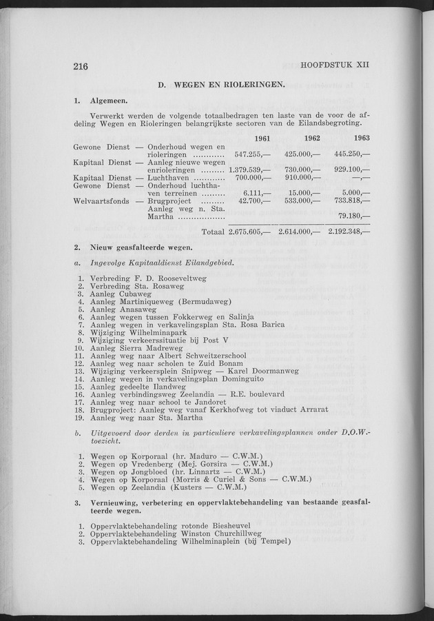 Verslag van de toestand van het eilandgebied Curacao 1963 - Page 216
