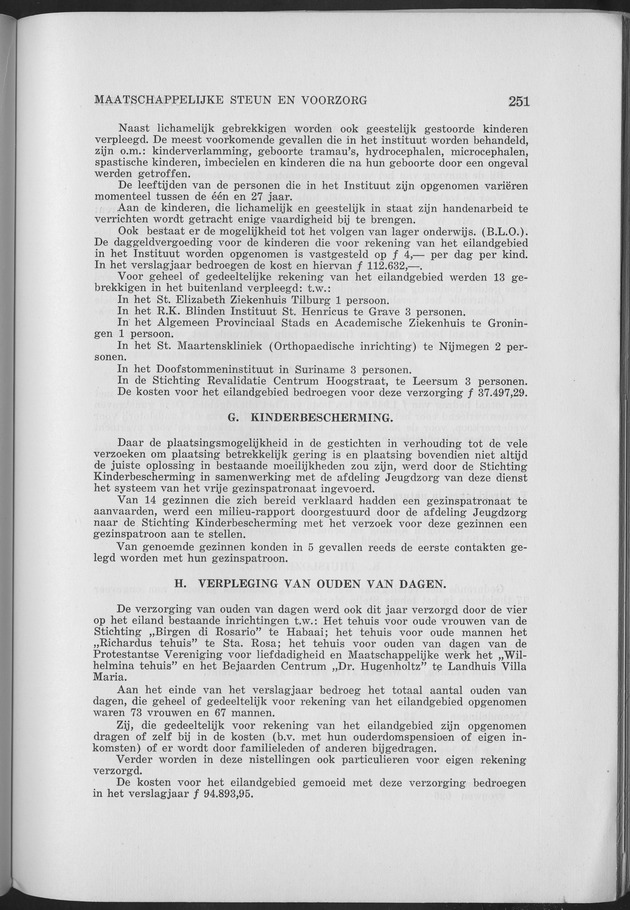 Verslag van de toestand van het eilandgebied Curacao 1963 - Page 251