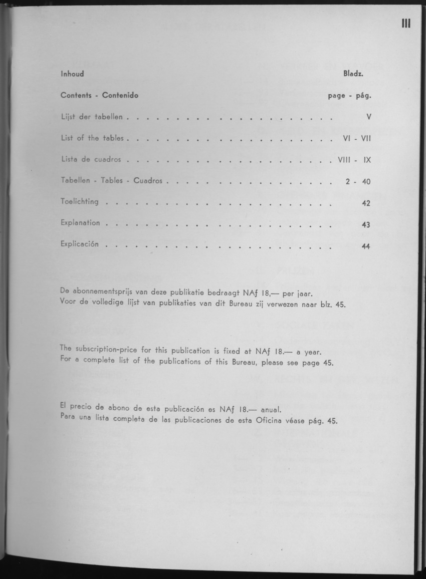 10e Jaargang No.7 - Januari 1963 - Page III