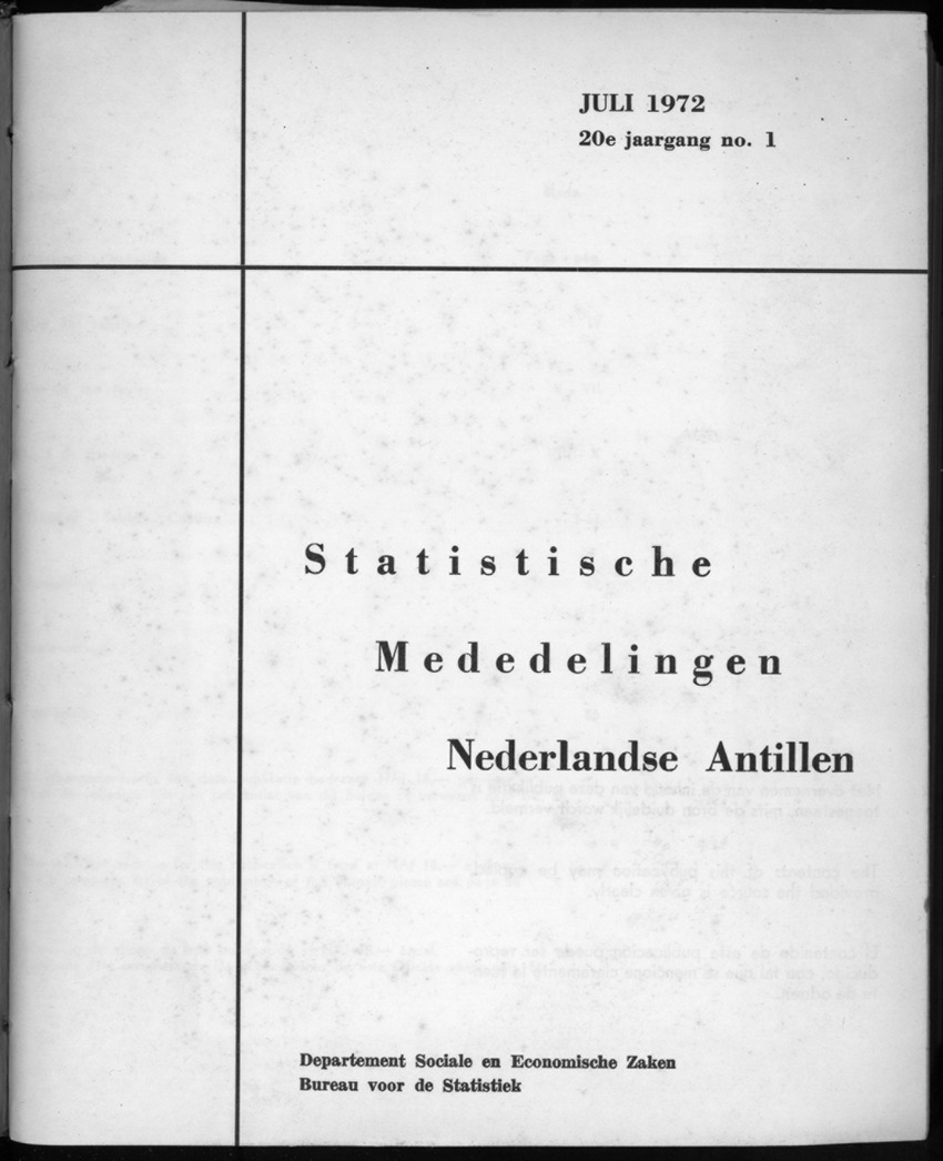 20e Jaargang No.1 - Juli 1972 - New Page