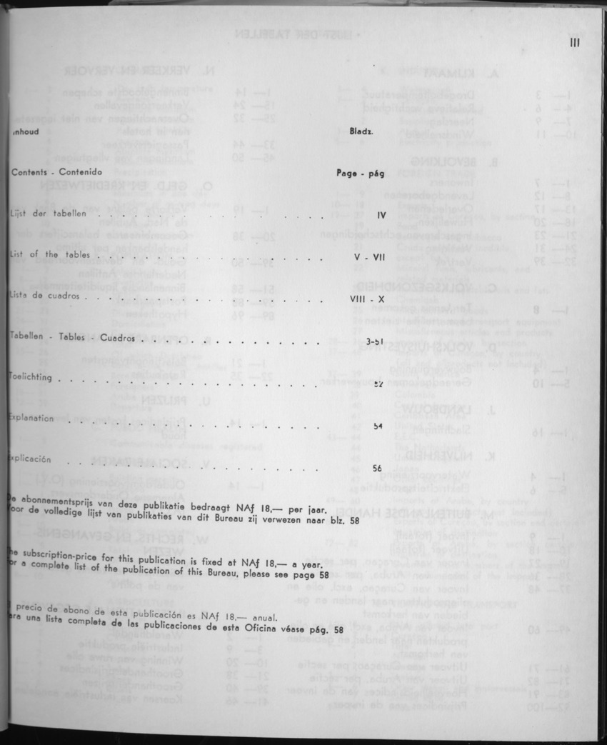 21e Jaargang No.6 - December 1973 - Page III