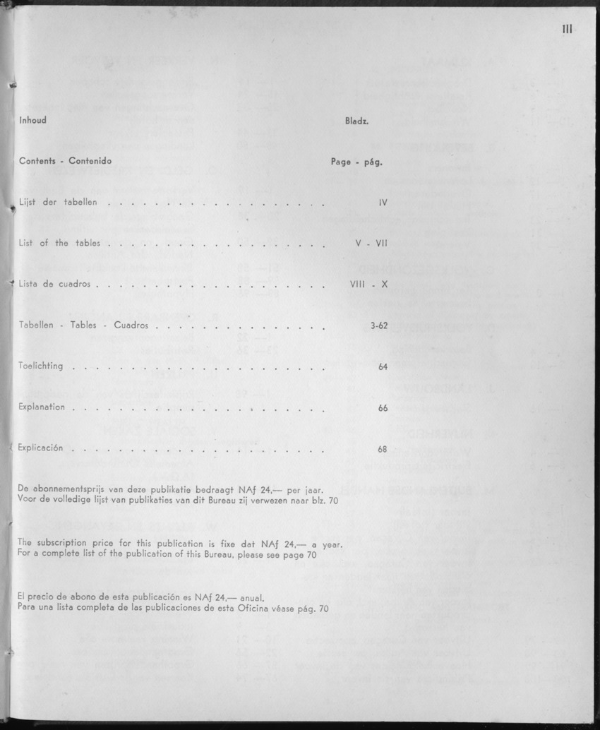 21e Jaargang No.11 - Mei 1974 - Page III